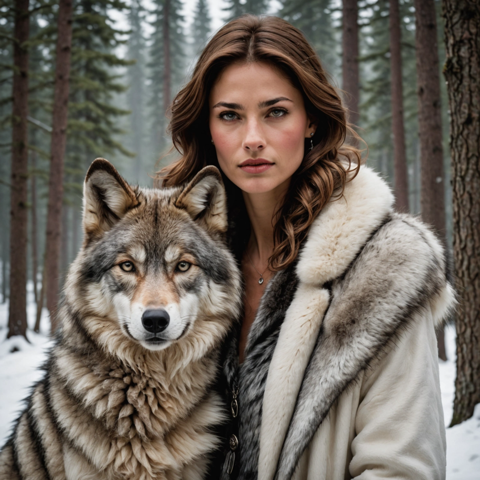 Как почистить мех волка: Белый и серый — искусство ухода за природной роскошью