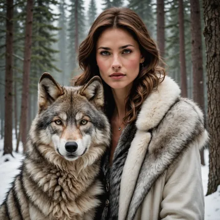 Как почистить мех волка: Белый и серый — искусство ухода за природной роскошью