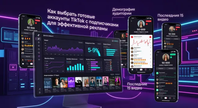 Как выбрать готовые аккаунты TikTok с подписчиками для эффективной рекламы